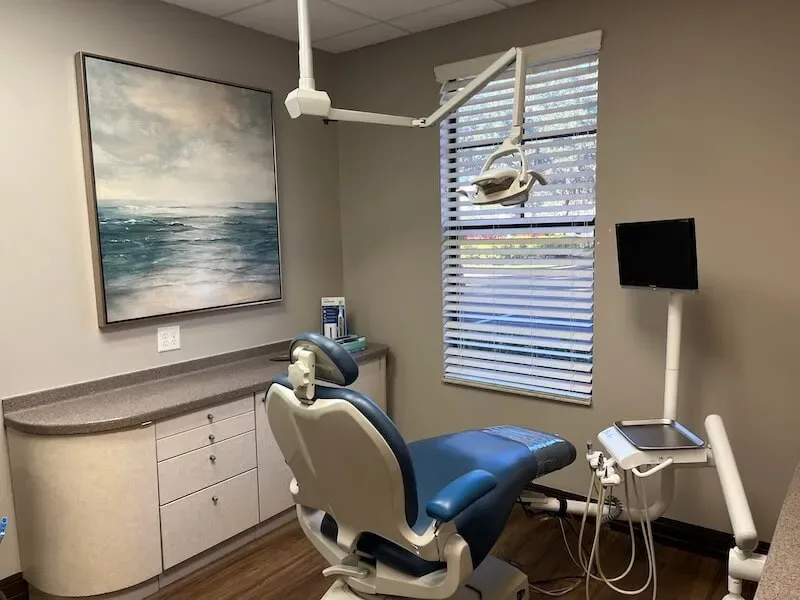 Douglas Dentistry treatment room in Trinity, FL